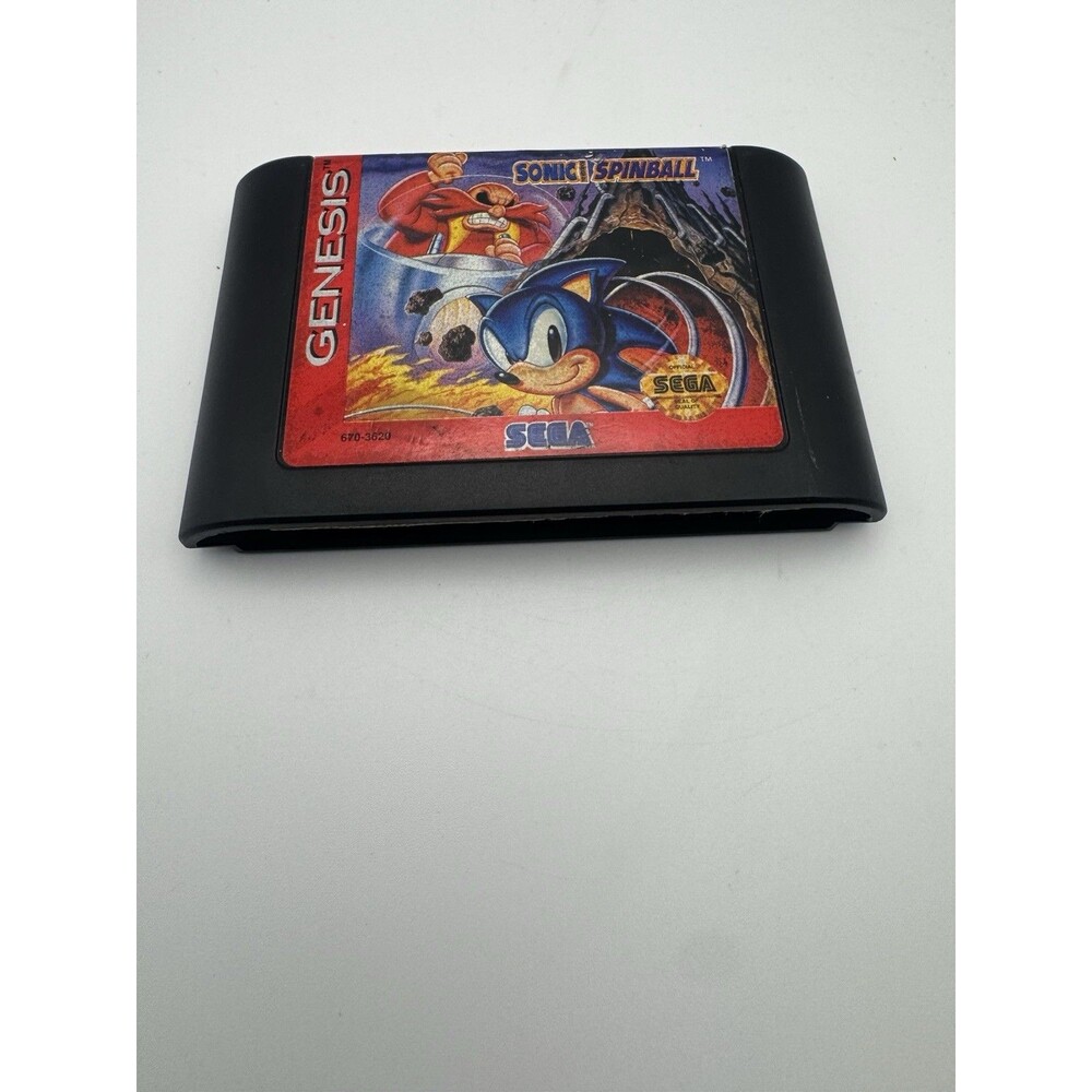 Sonic The Hedgehog Spinball (Sega Genesis, 1993) Cartridge Only Tested